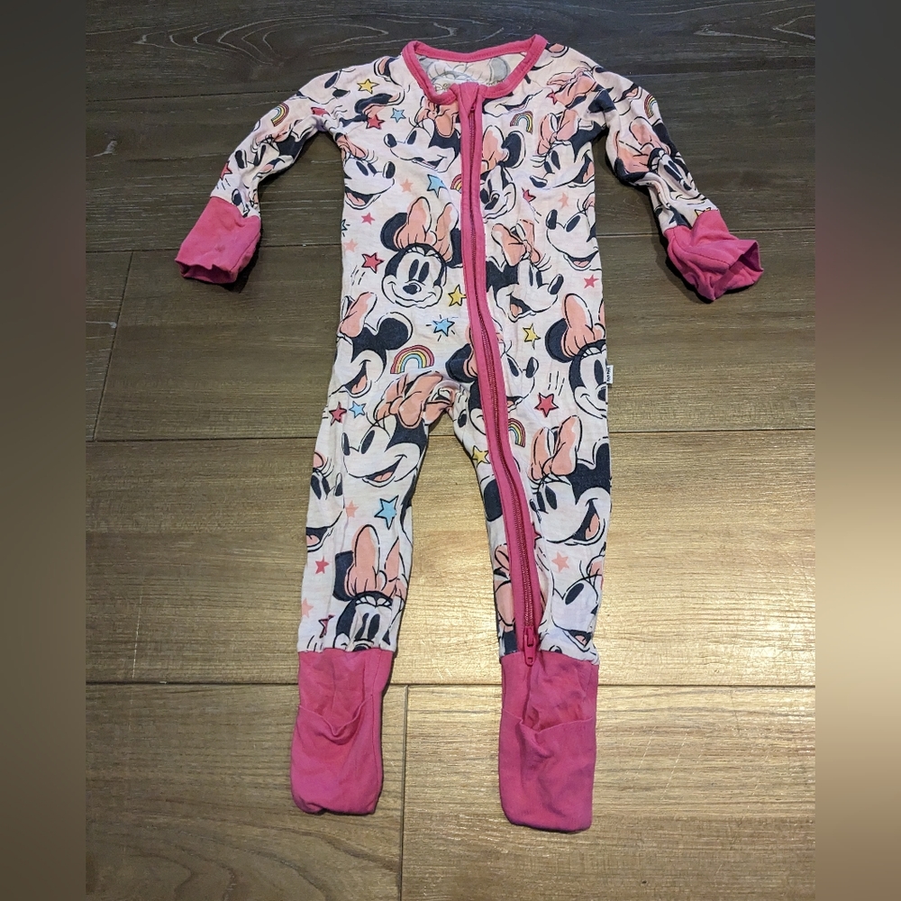 Little Sleepies Disney Minnie Forever 0-3 months